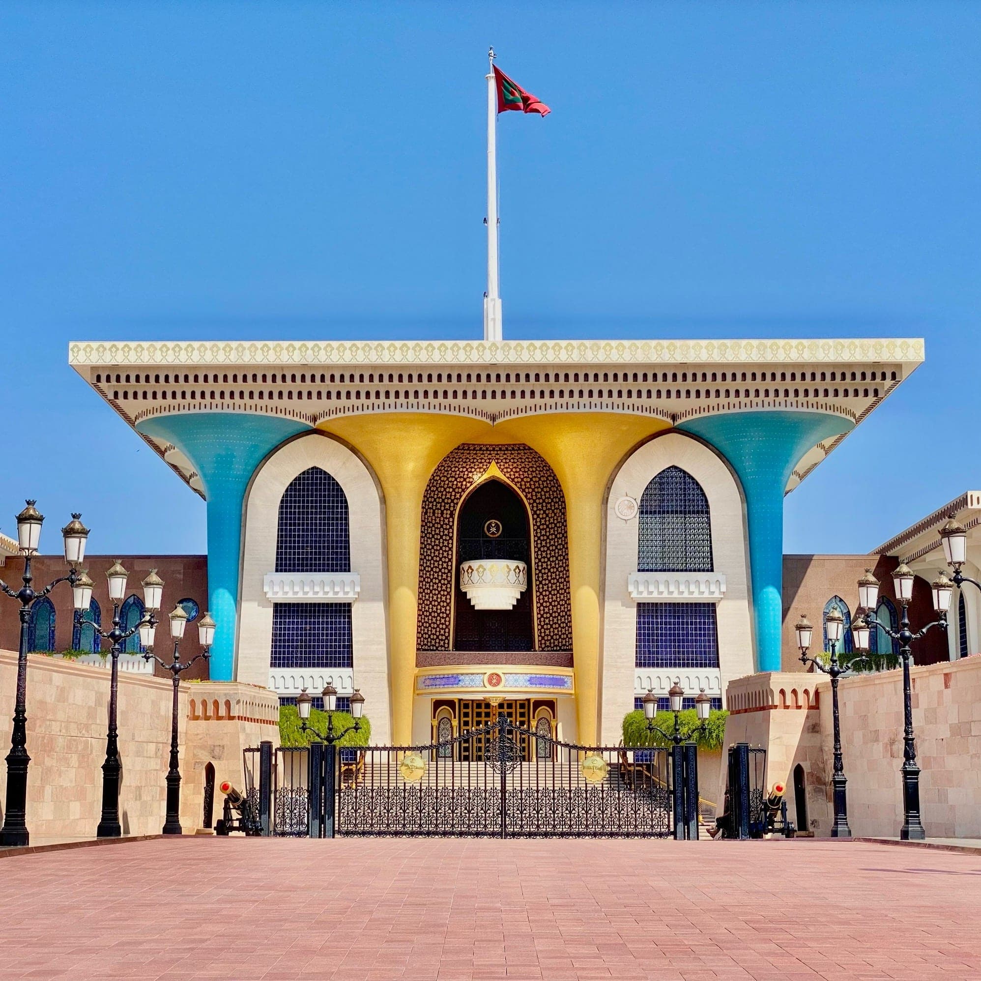 Al Alam Palace in Old Muscat